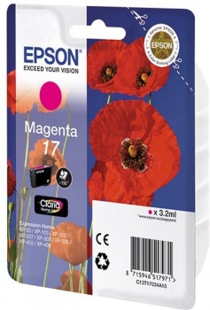 Картридж Epson T1703 Magenta