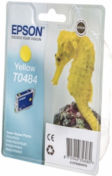 Картридж Epson T0484 yellow