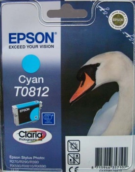 Картридж Epson T08124A Cyan