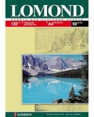 Фотобумага Lomond для струйной печати Односторонняя, Глянцевая A4, 50л./130г.