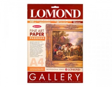 Холст Lomond для струйной печати на пигментной основе A4, 10л./320г.
