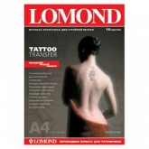 Бумага для нанесения временных татуировок Lomond Tatoo Transfer, A4, 5л.